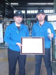 CN活動の表彰をいただきました！